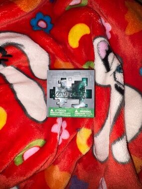 Minecraft jelly cube squishy fidget toy Blue NEW RARE QUICK SHIP